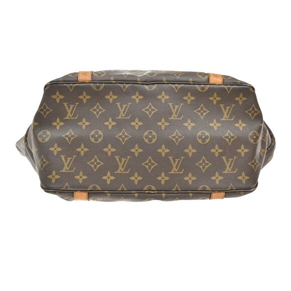 LOUIS VUITTON Sac Shopping GM Shoulder Tote Bag Monogram Leather - Picture 5 of 16